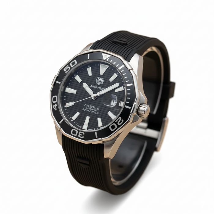 TAG Heuer Aquaracer Calibre 5 Automatic Black Dial Watch
