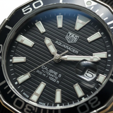 TAG Heuer Aquaracer Calibre 5 Automatic Black Dial Watch