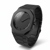 D1 Milano Arabic Dial All Black Luxury Timepiece
